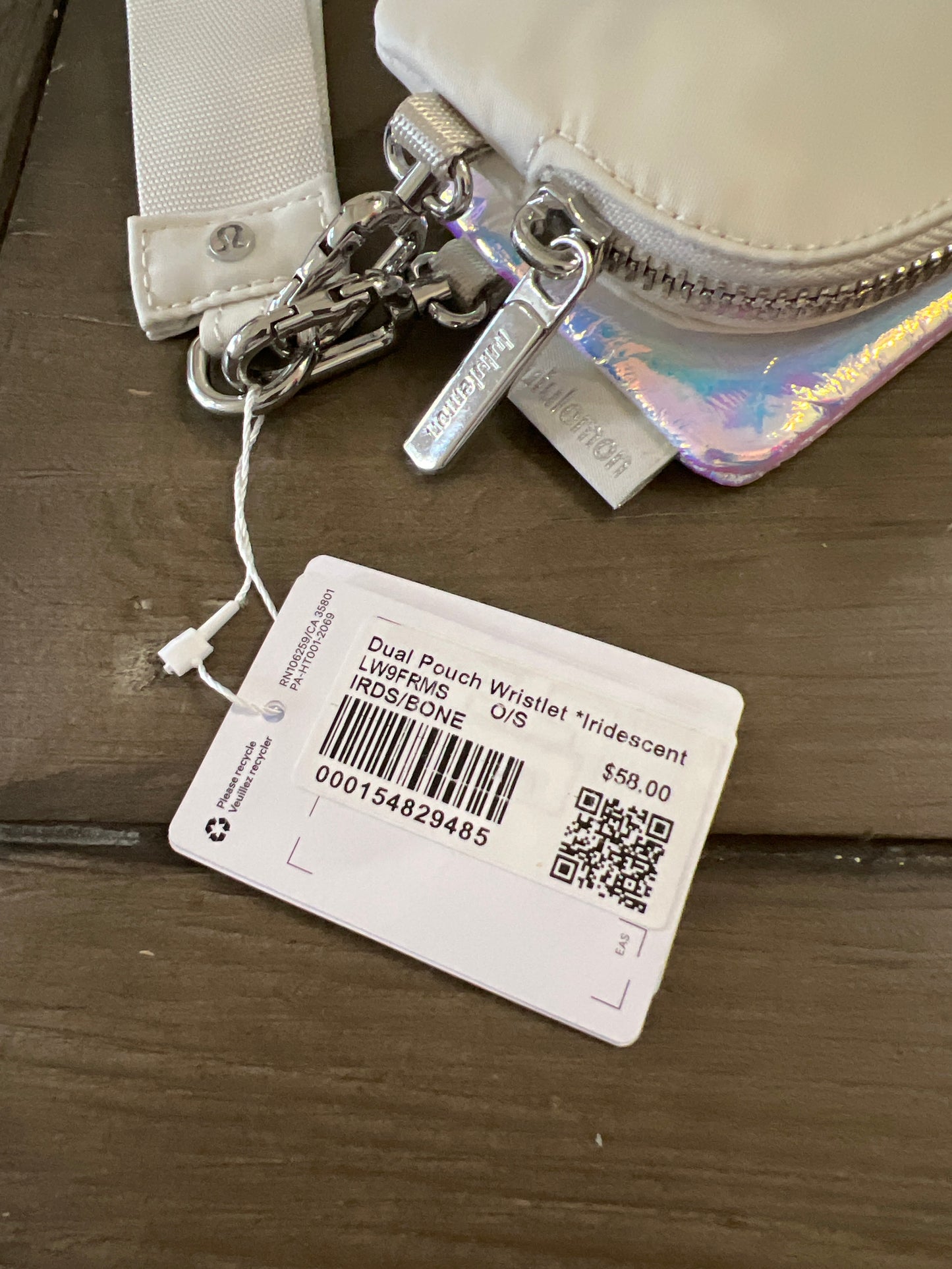 Lululemon Dual Iridescent Pouch