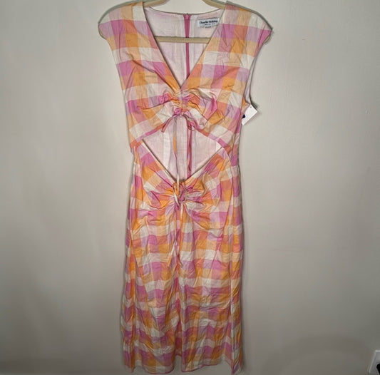 Charlie Holiday Madonna Cut Out Dress NWT