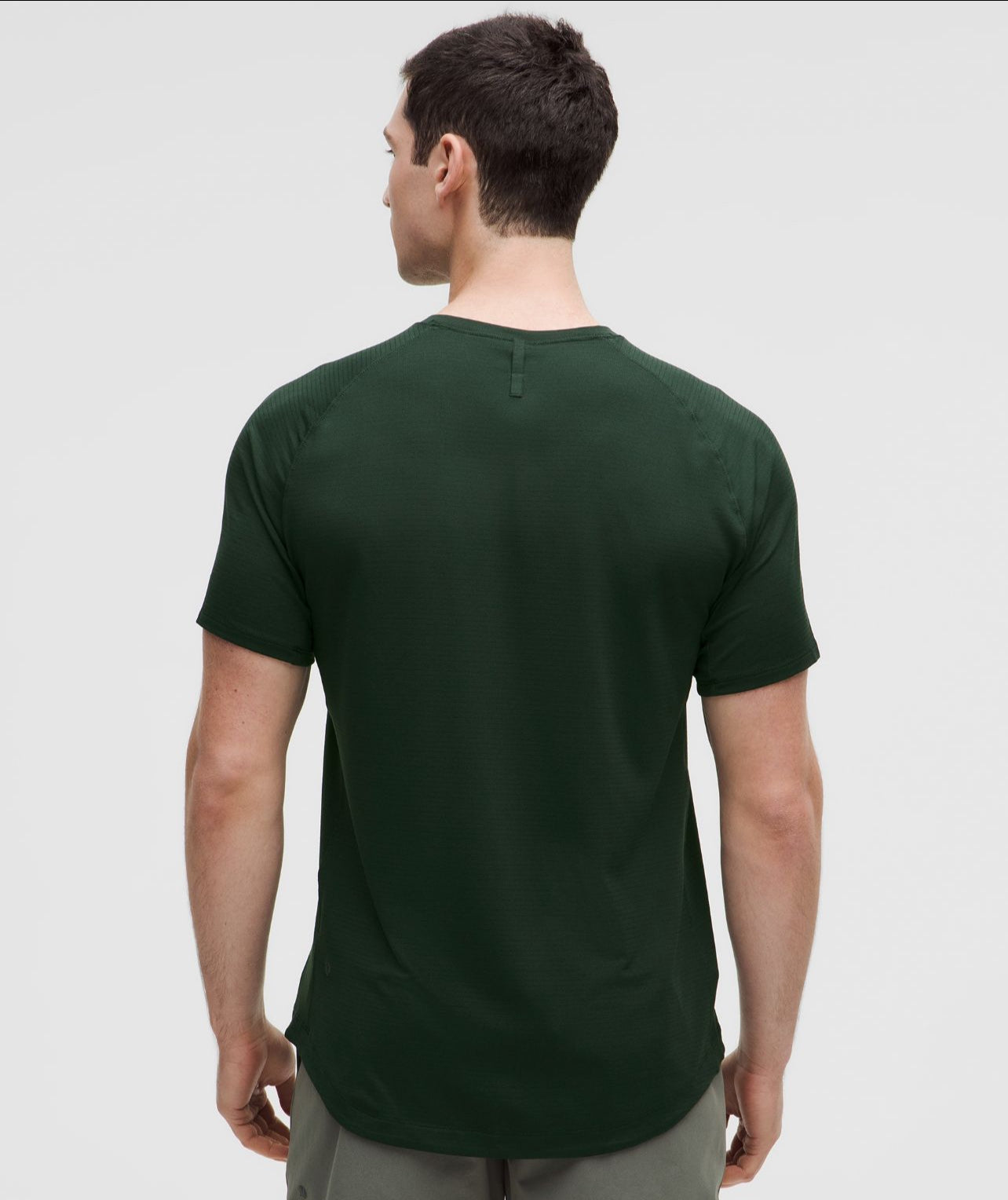 Lululemon Men’s License to Train Short Sleeve Shirt Rainforest Green