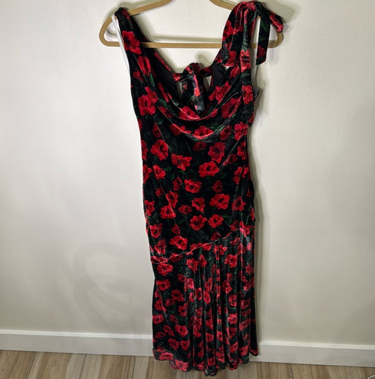 Lovers + Friends Jackie Velvet Maxi Dress
