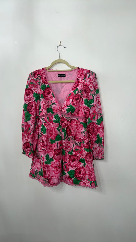 Generation Love Felicia Poplin Floral Mini Dress NWOT