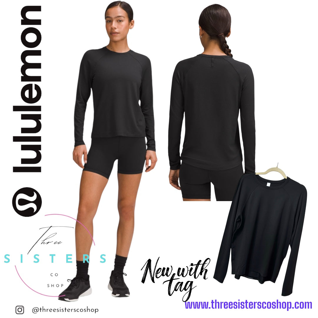 Lululemon License to Train Women’s long sleeve shirt Black