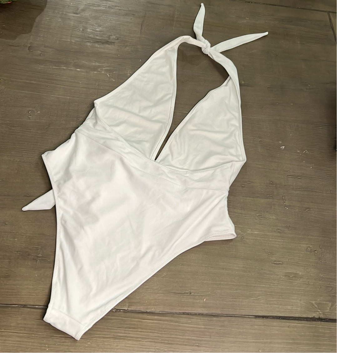 Ramy Brook Verona Halter One Piece Swimsuit