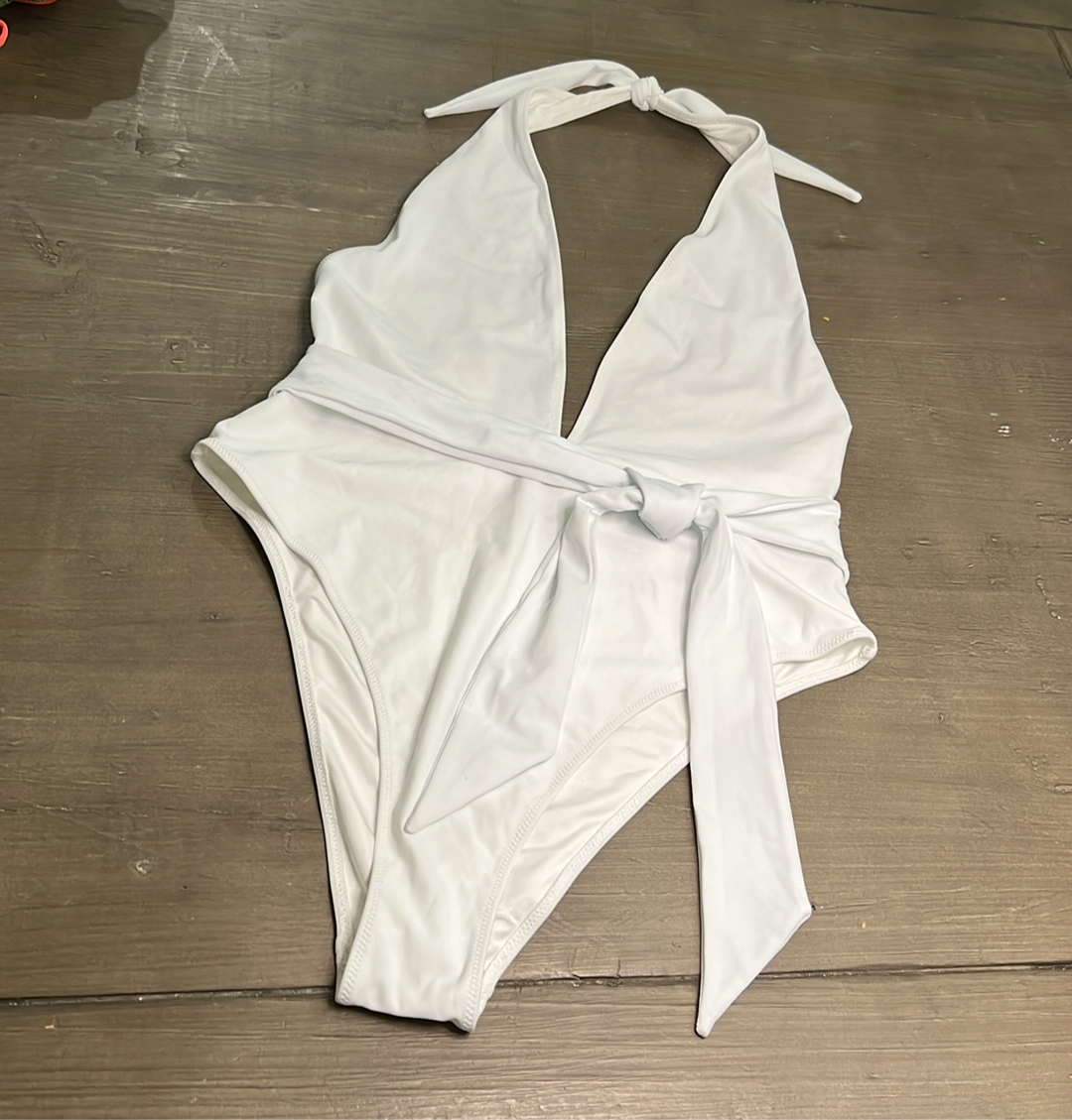 Ramy Brook Verona Halter One Piece Swimsuit