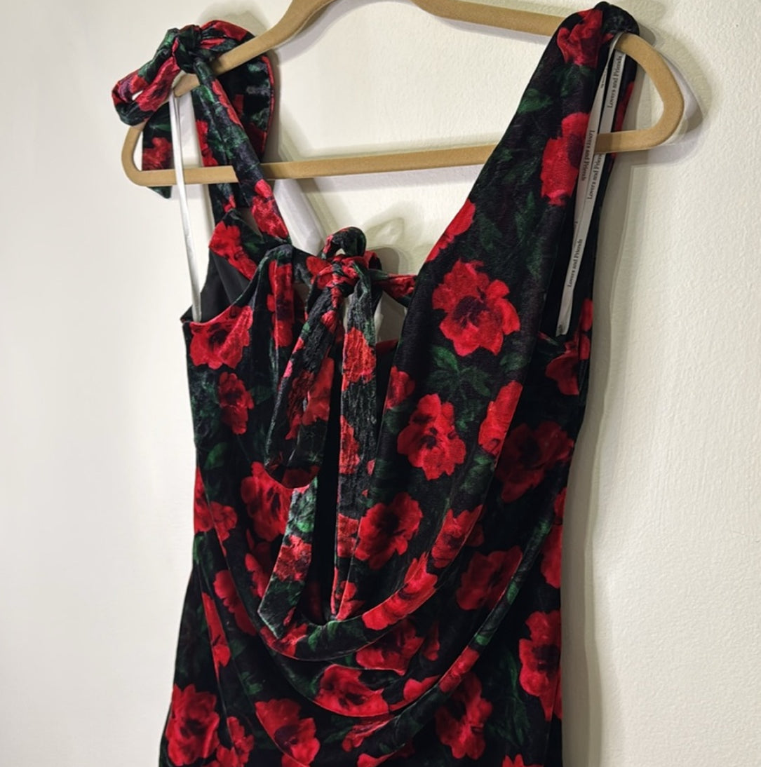 Lovers + Friends Jackie Velvet Maxi Dress