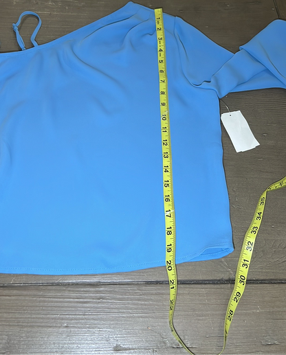 Open Edit Pleated Asymmetric