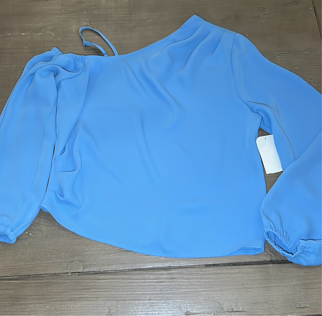 Open Edit Pleated Asymmetric