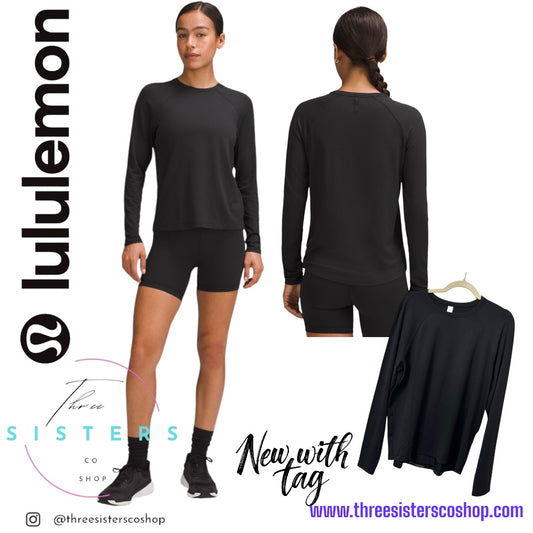 Lululemon License to Train Women’s long sleeve shirt Black