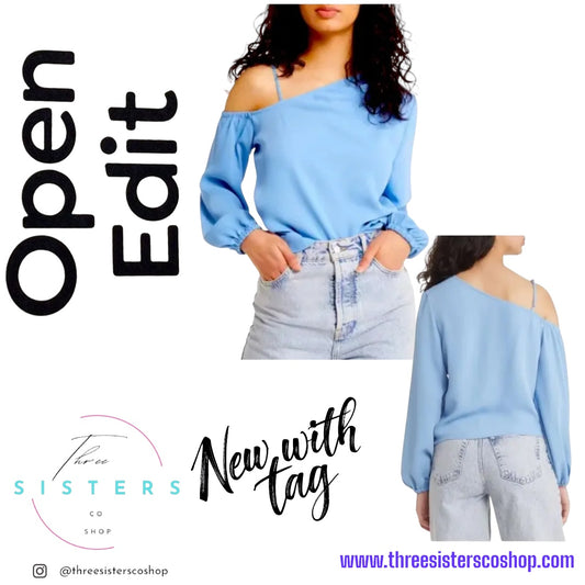 Open Edit Pleated Asymmetric